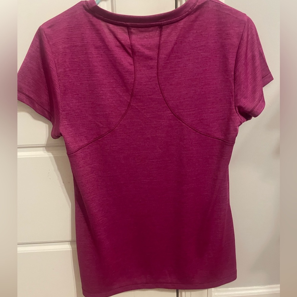 Magenta athletic top